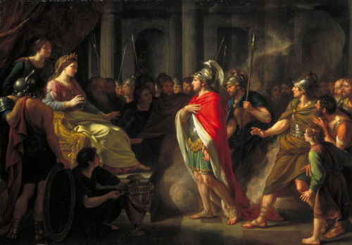 The Meeting of Dido and Aeneas exhibited 1766 Sir Nathaniel Dance-Holland 1735-1811 Purchased with assistance from the Art Fund 1993.