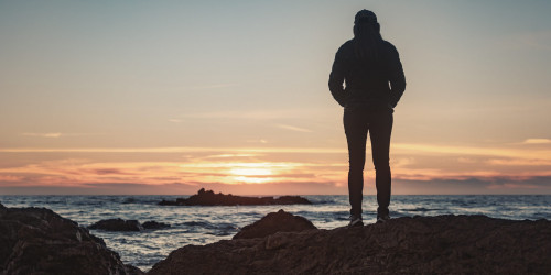 In the vertical orientation, the acronym appears uniquely human.