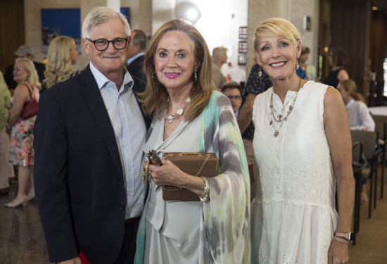 General Director & CEO, Larry Desrochers with Past Chair, Elba Haid and current Chair, Judith Chambers.