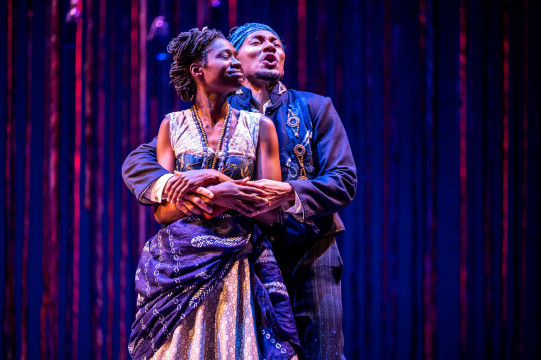 L to R: Neema Bickersteth (Treemonisha); Cedric Berry (Zodzerick)
Photo credit: Dahlia Katz | Production: Scott Joplin's Treemonisha: A Musical Reimagining (2023
