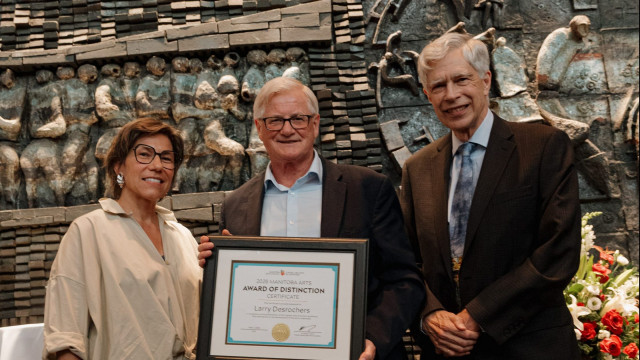 Katrina Kupca, Larry Desrochers, Robert Vineberg