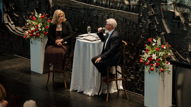 Holly Harris and Larry Desrochers