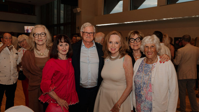 (l to r) Darlene Meakin, Deborah Thorlakson, Larry Desrochers, Elba Haid, Abbie Grieder, Rosalind Dick