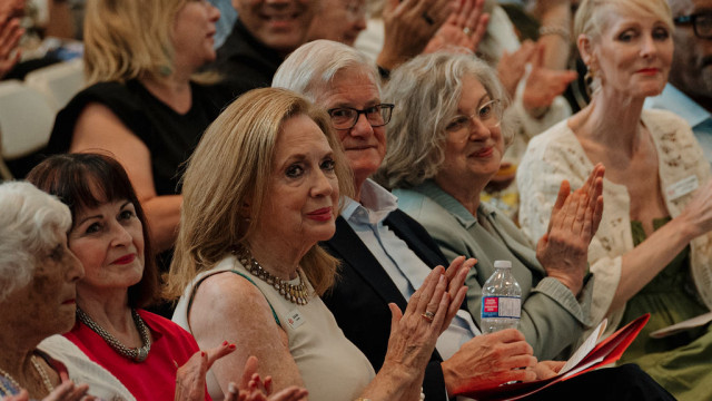 (l to r) Rosalind Dick, Deborah Thorlakson, Elba Haid, Larry Desrochers, Laurie Lam, Judith Chambers